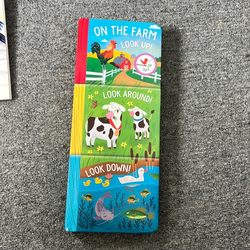 On the farm kids book
